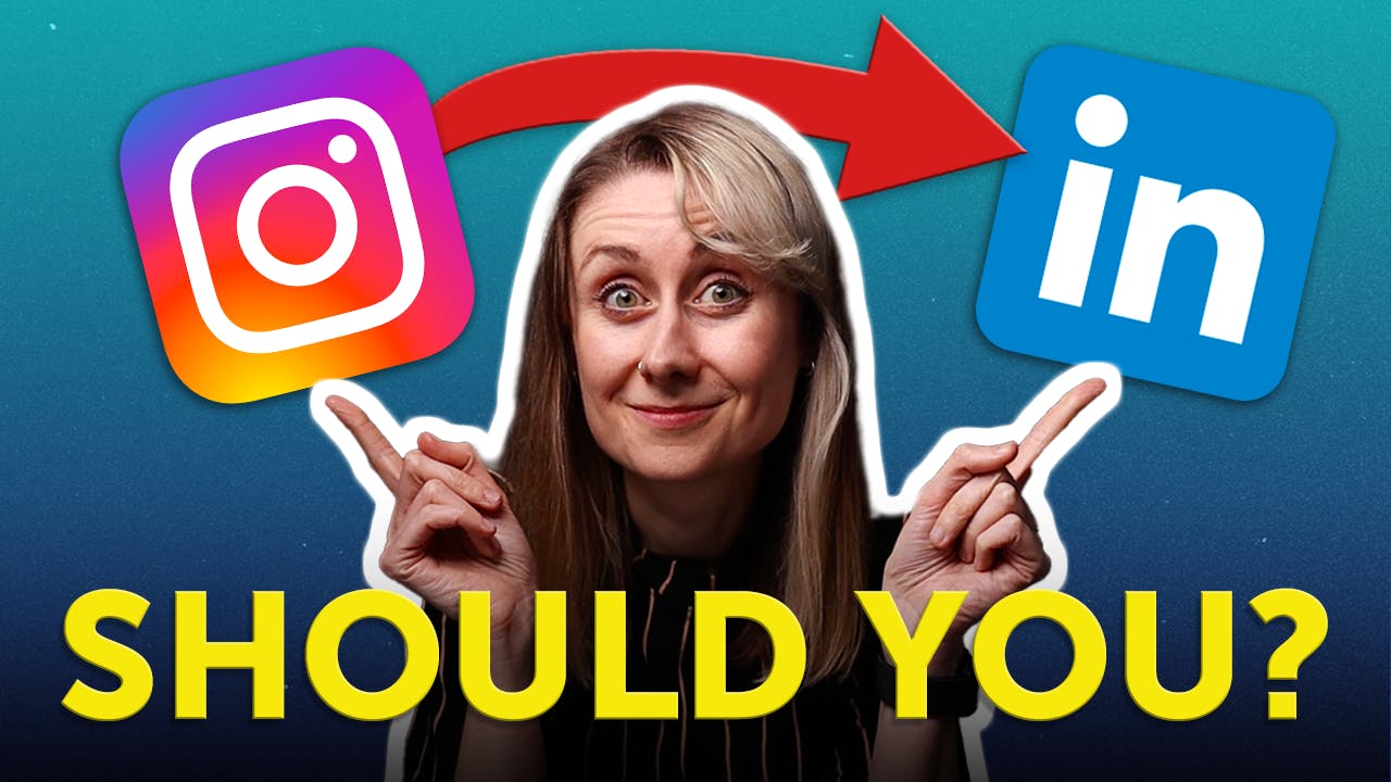 Why I switched from Instagram to LinkedIn